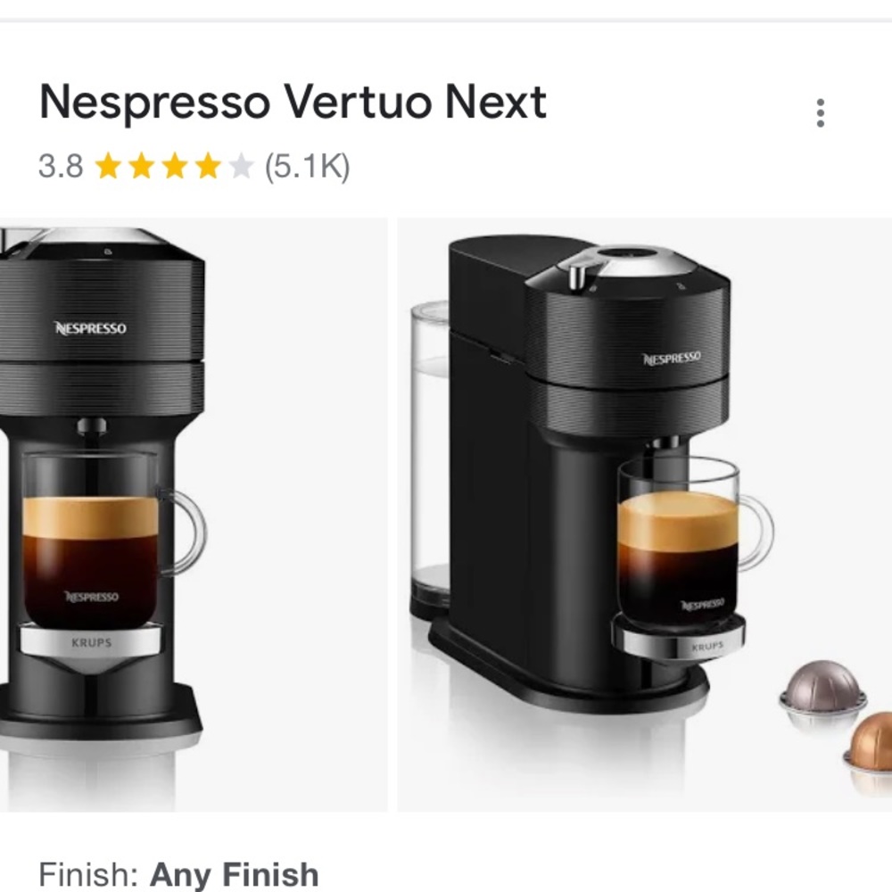 New NESPRESSO vertuo next coffee maker still in unopened box